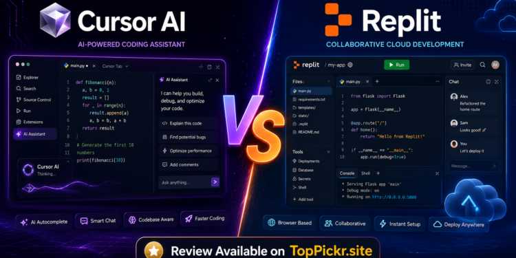 Cursor Ai vs Replit